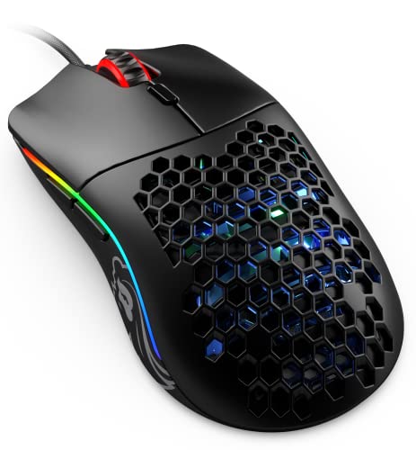 Glorious Gaming Mouse - Model O 67 g Superlight Honeycomb Mouse, Matte Black Mouse